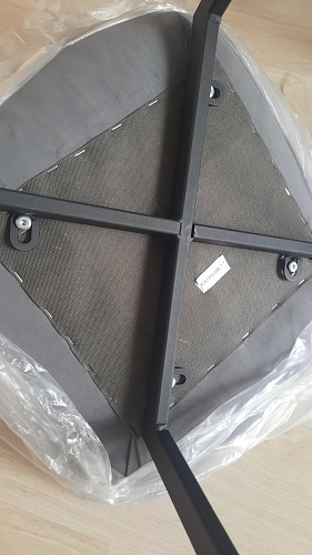 Стул на металлокаркасе Челси латте / черный фото покупателя 229