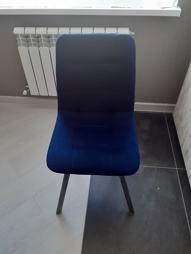 Стул на металлокаркасе Чилли зеленый / черный фото покупателя 1169