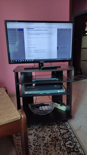 ТВ-тумба TV3 белая фото покупателя 1