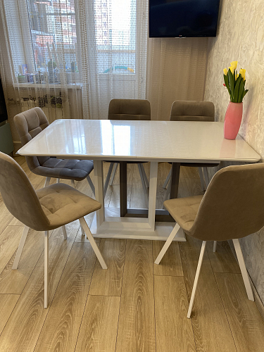 Гибкое стекло толщина 2 мм 110х75 фото покупателя 1