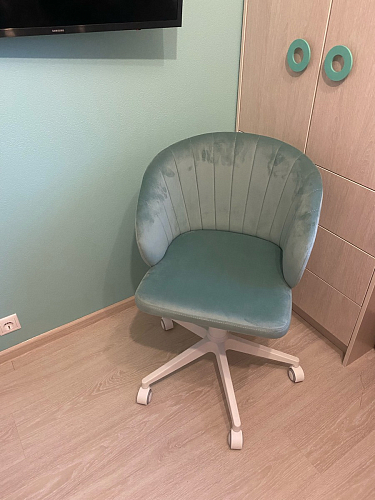 Компьютерное кресло Пард confetti silver серый / черный фото покупателя 203