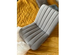 Стул на металлокаркасе Дани темно-серый / белый фото покупателя 26