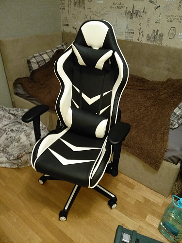 Компьютерное кресло Racer черное / красное фото покупателя 104