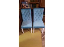 Стул Amelia white / fabric tiffany фото покупателя 8