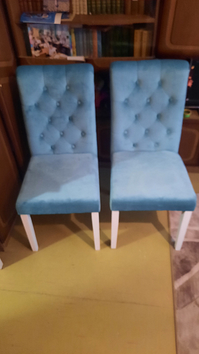 Стул Amelia white / fabric tiffany фото покупателя 8