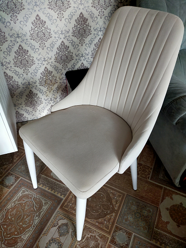 Стул на металлокаркасе Kora black / gray фото покупателя 199