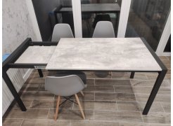 Стол Центавр дуб галифакс / черный матовый фото покупателя 32