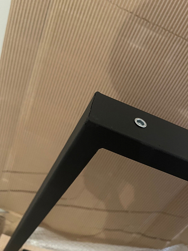 Деревянный стол Лота Лофт 120x75 дуб крафт табачный / черный матовый фото покупателя 248