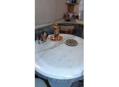 Стол Тулип 90х73 дуб вотан / белый фото покупателя 119