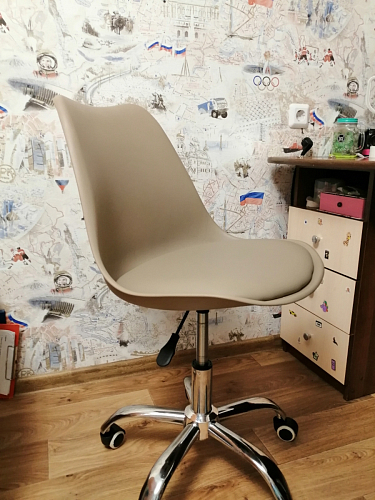 Компьютерное кресло Kolin light gray фото покупателя 7