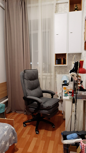 Компьютерное кресло Rapid голубое фото покупателя 7