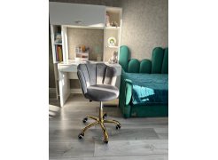 Компьютерное кресло Bud grey / gold фото покупателя 11