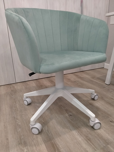 Компьютерное кресло Тибо confetti chocolate / белый фото покупателя 196