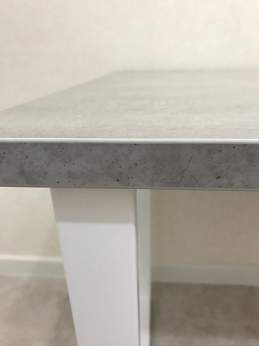 Деревянный стол Лота Лофт 120х75 белый матовый / дуб крафт золотой фото покупателя 36