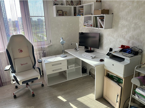 Компьютерный стол КСТ-109П правый венге фото покупателя 22