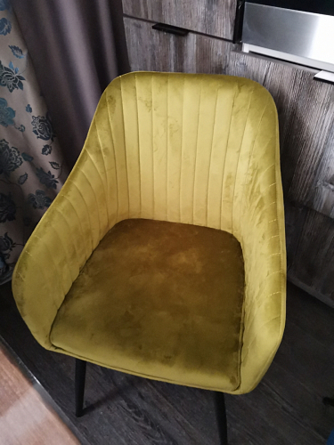 Стул на металлокаркасе Slam синий фото покупателя 25