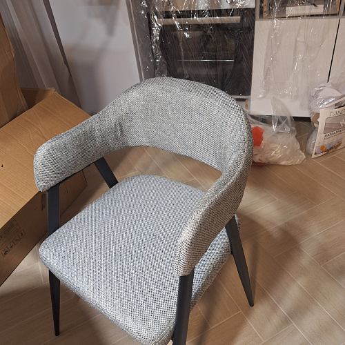 Стул на металлокаркасе Twin gray / black фото покупателя 25