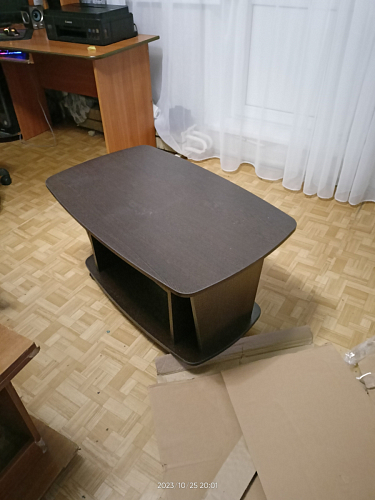 Журнальный столик СЖ-3 венге фото покупателя 2