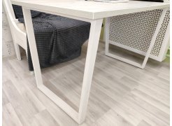 Стол Лота Лофт 140 25 мм черный матовый / бетон фото покупателя 372