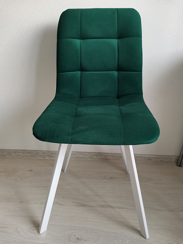 Стул на металлокаркасе Чилли горчичный / черный фото покупателя 679