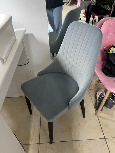 Стул на металлокаркасе Kora white / gray фото покупателя 494