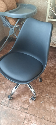 Компьютерное кресло Kolin с подушкой clear / white фото покупателя 280