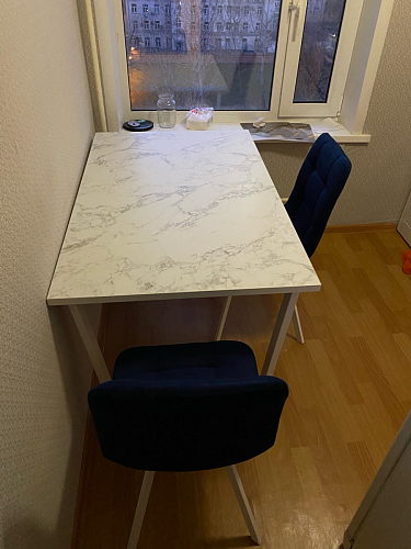 Комплект стульев Чилли 2 шт бежевый / черный фото покупателя 1406