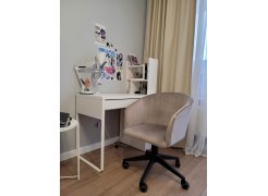 Компьютерное кресло Тибо confetti chocolate / белый фото покупателя 171