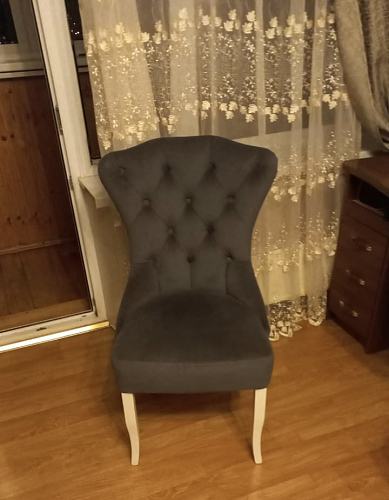 Деревянный стул Милано 1 бежевый / белый фото покупателя 55