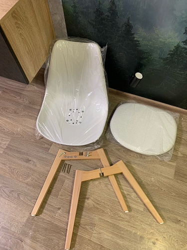 Деревянный стул Bonuss black / black фото покупателя 128