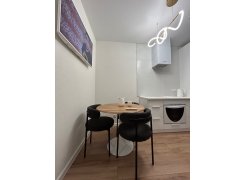 Стол Тулип 90х73 дуб вотан / белый фото покупателя 29