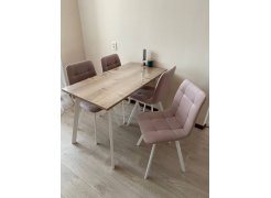 Стул на металлокаркасе Чилли светло-серый / черный фото покупателя 242