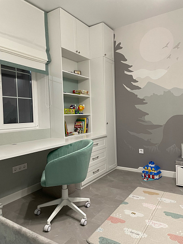 Компьютерное кресло Тибо светло-коричневый / белый фото покупателя 83