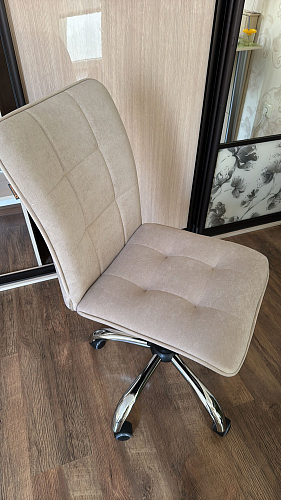 Компьютерное кресло One флок серый 29 фото покупателя 30