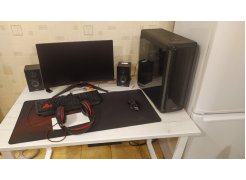 Стол Лота Лофт 140 25 мм черный матовый / бетон фото покупателя 120