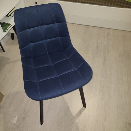 Стул на металлокаркасе Челси бирюзовый / черный фото покупателя 126