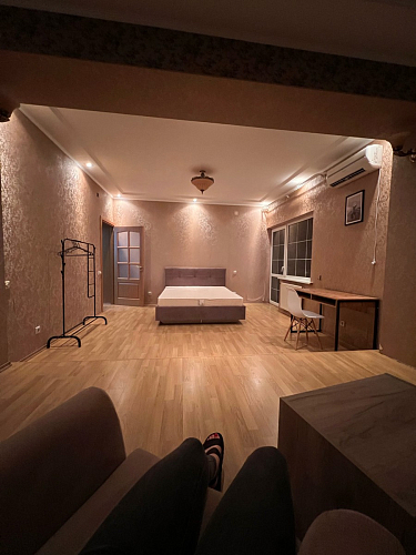 Письменный стол Леон Лофт бетон / черный матовый фото покупателя 177