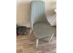 Стул на металлокаркасе Kora beige / black фото покупателя 261