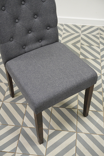 Стул Amelia dark walnut / fabric grey из шоурума 1