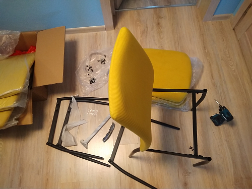 Стул Tod red / black фото покупателя 72