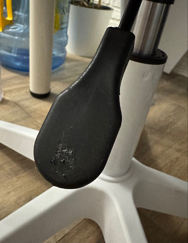 Компьютерное кресло Kolin с подушкой clear / white фото покупателя 469