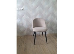 Стул на металлокаркасе Gabi 1 gray / black фото покупателя 416