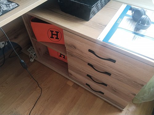 Компьютерный стол КСТ-109Л венге фото покупателя 84