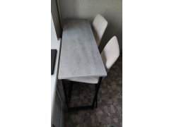 Барная стойка Дилан Лофт 120х60х90 бетон фото покупателя 116