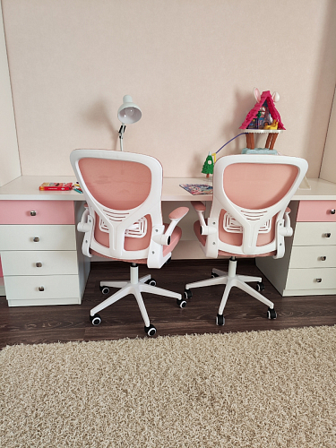 Компьютерное кресло Konfi light gray / white фото покупателя 134