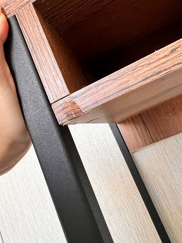 Письменный стол Леон Лофт дуб делано светлый / белый матовый фото покупателя 9