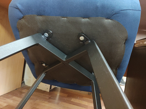 Комплект стульев Чилли 2 шт бежевый / черный фото покупателя 740