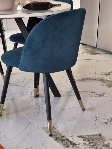 Стул на металлокаркасе Gabi wine red / black фото покупателя 614