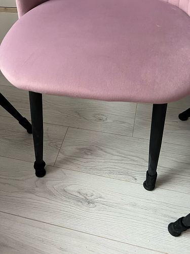 Стул на металлокаркасе Gabi 1 beige / black фото покупателя 198