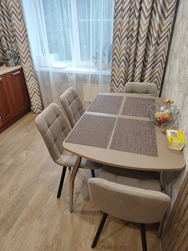 Комплект стульев Чилли 4 шт темно-серый / черный фото покупателя 556